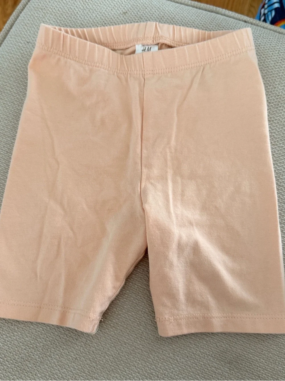H&M Pastel Girls Shorts Set - Blush Pink, White, Mint, Peach
